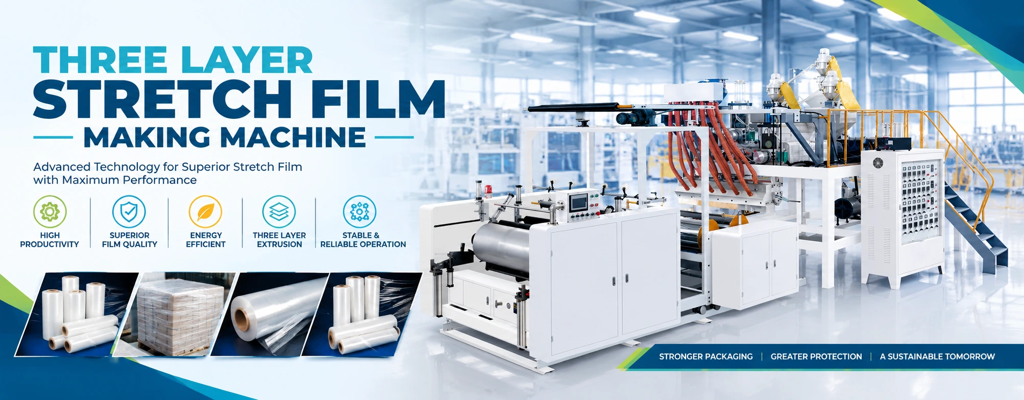Three-Layer Stretch Film Manufacturing Excellence
